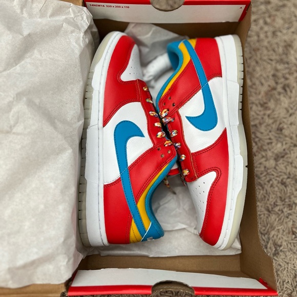 Nike Dunk Low QS, 7.5 Men’s / 9 Women’s, Fruity Pebbles x LeBron James - Picture 6 of 11